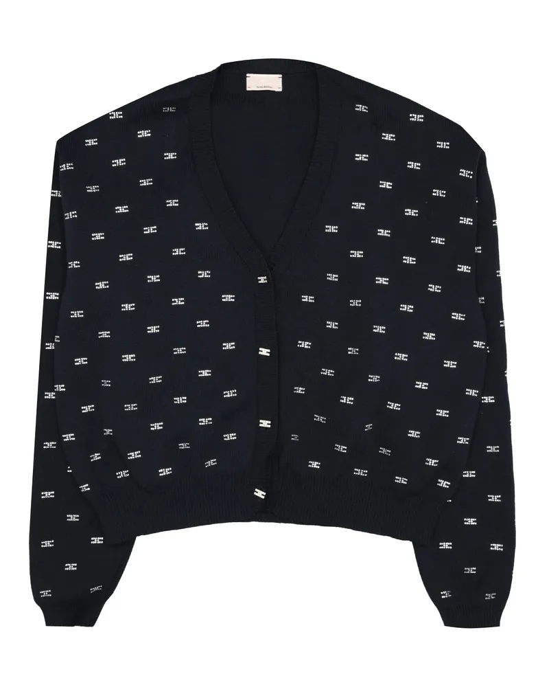 Elisabetta Franchi Pullover schwarz Black