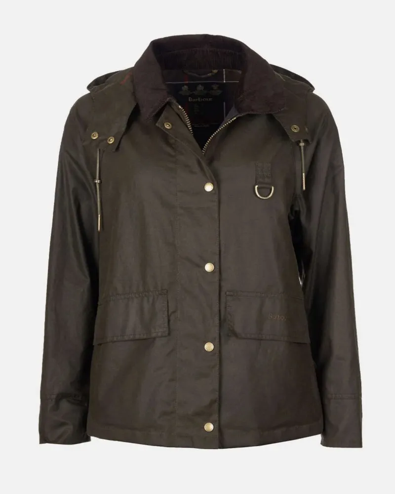 Barbour Avon Wachs Green