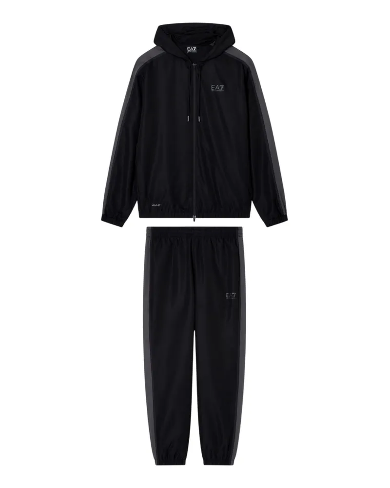 EA7 Kleider Schwarz Black