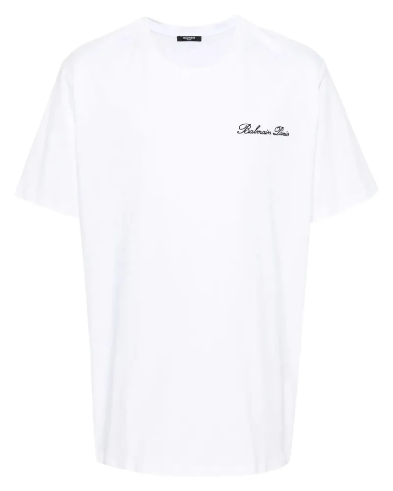 Balmain T -Shirt mit Stickerei Ula