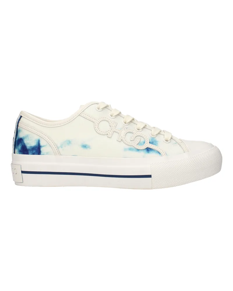 Jimmy Choo Fenix ​​Damens Sneakers Beige/Jeansstoff -