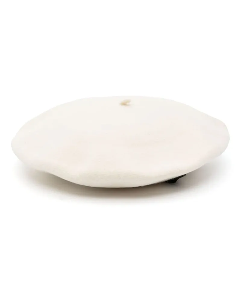 Borsalino Wolle Baskenhut Cream