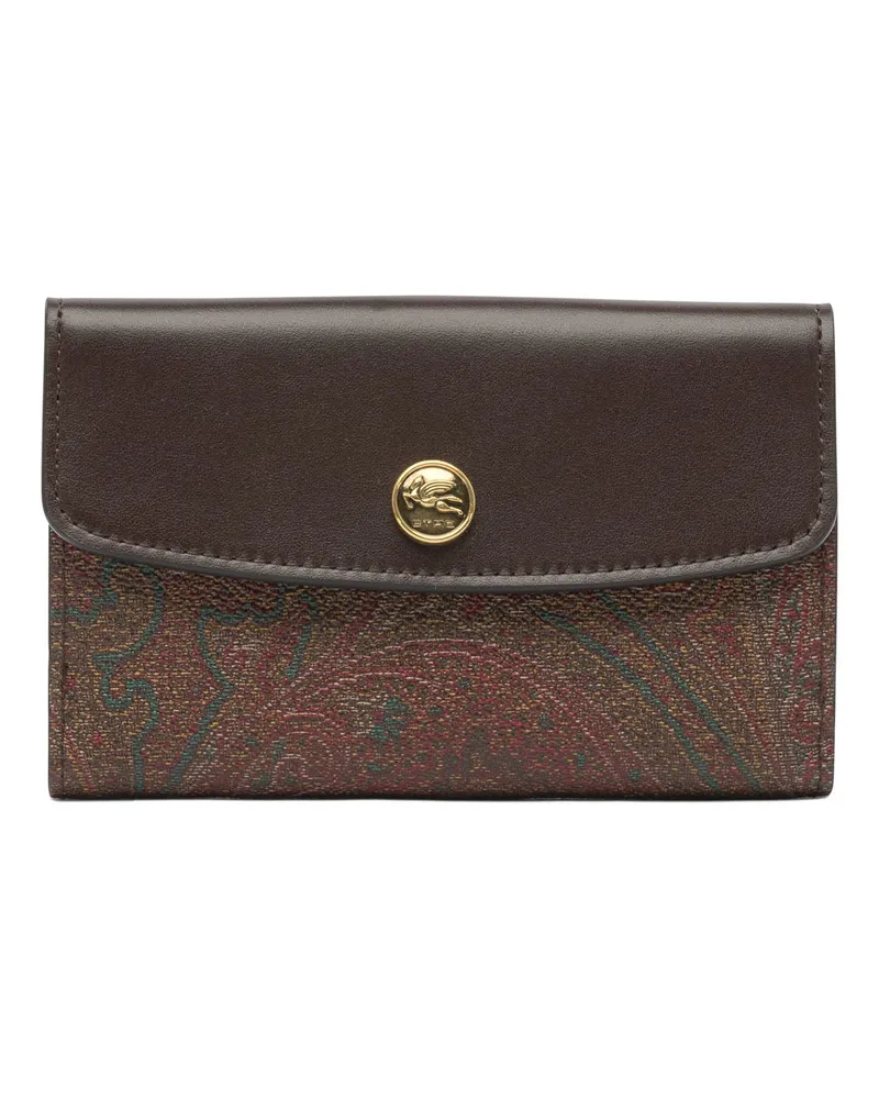 Etro Arnica“-Geldbörse Brown