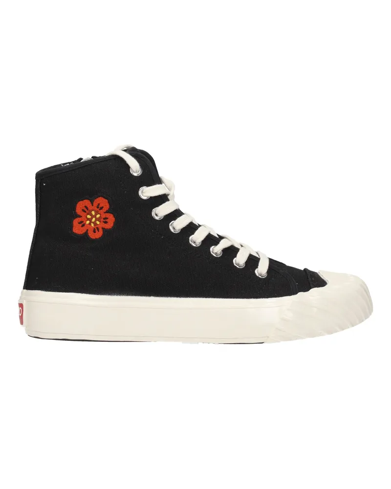 Kenzo Sneakers Frau Stoff schwarz -