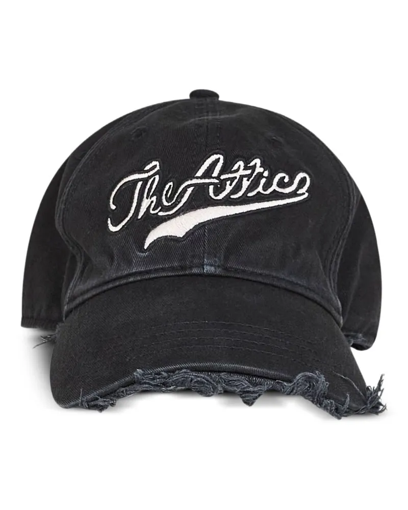 ATTICO Die Baseballkappe von Attico Logo Canvas Black