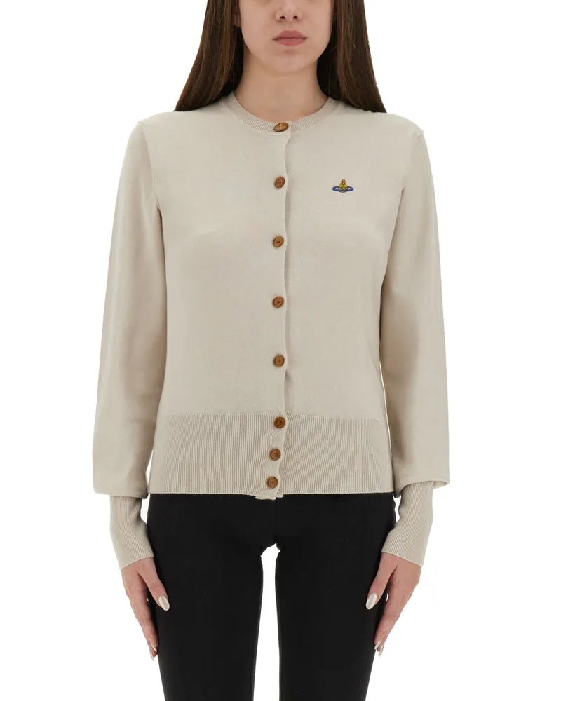 Vivienne Westwood Cardigan "Bea Beige