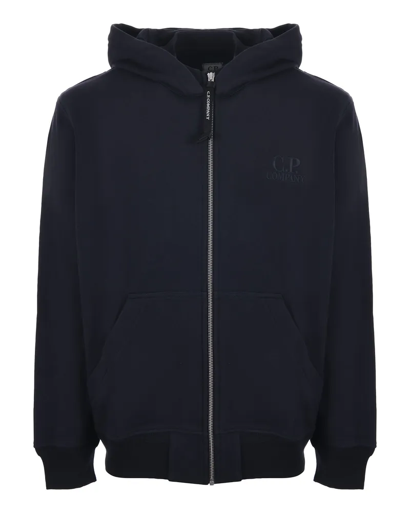 C.P. Company C.P. Firma Cotton Sweatshirt Blue