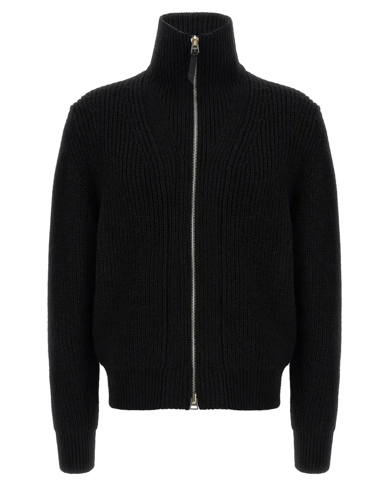 Tom Ford Zip Pullover Black