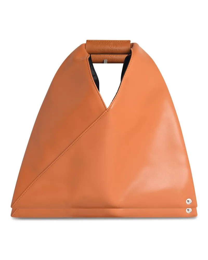 Maison Margiela japanischer' brauner Faux Lear -Tasche Brown
