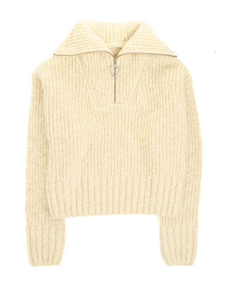 AMI Paris Pullover weiß White