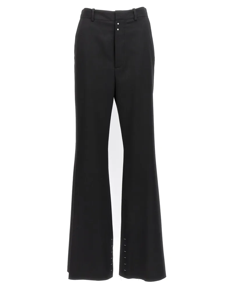 Maison Margiela Stitching ausgestattete Hose Black