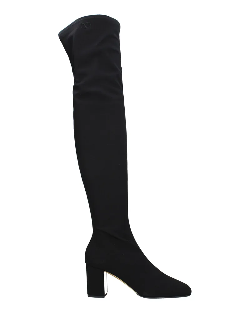 Valentino Garavani Boots Frauen Stoff schwarz -