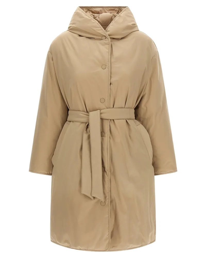 Max Mara Wende-Daunenjacke „Banfy Beige