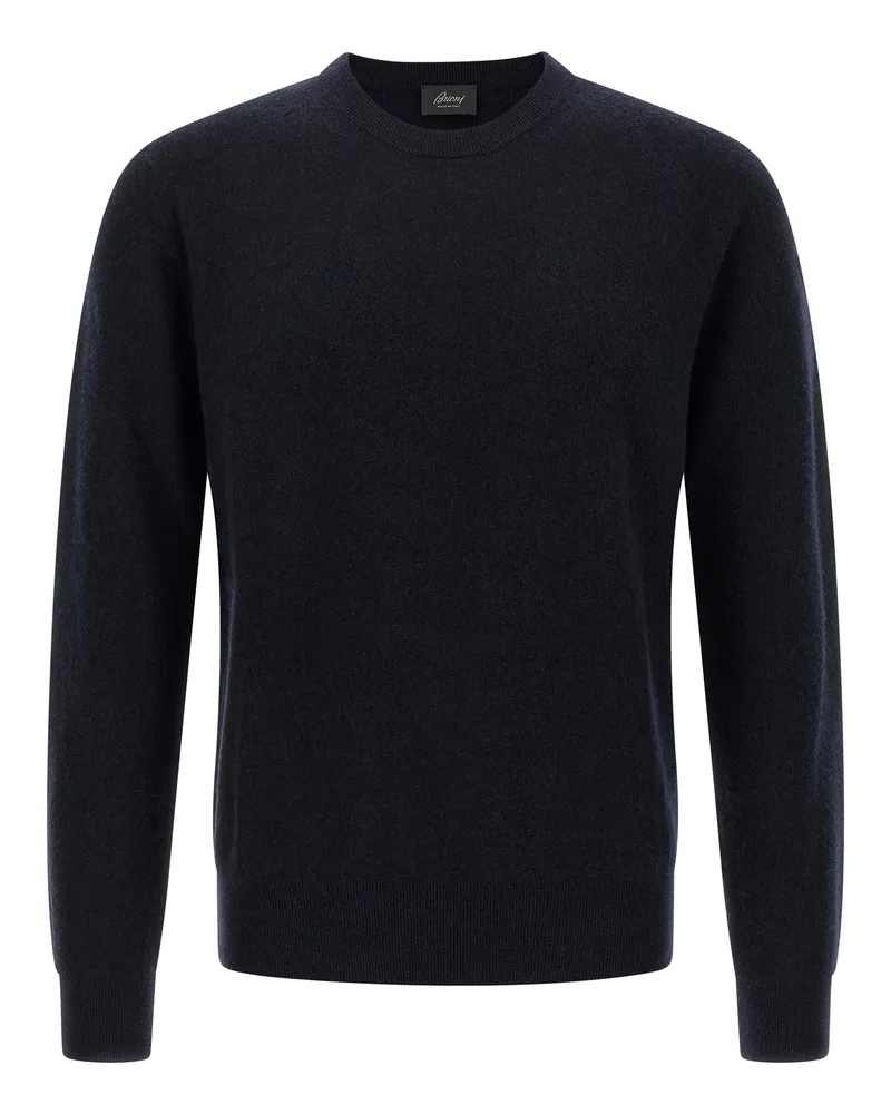 Brioni Cashmere Pullover Blue