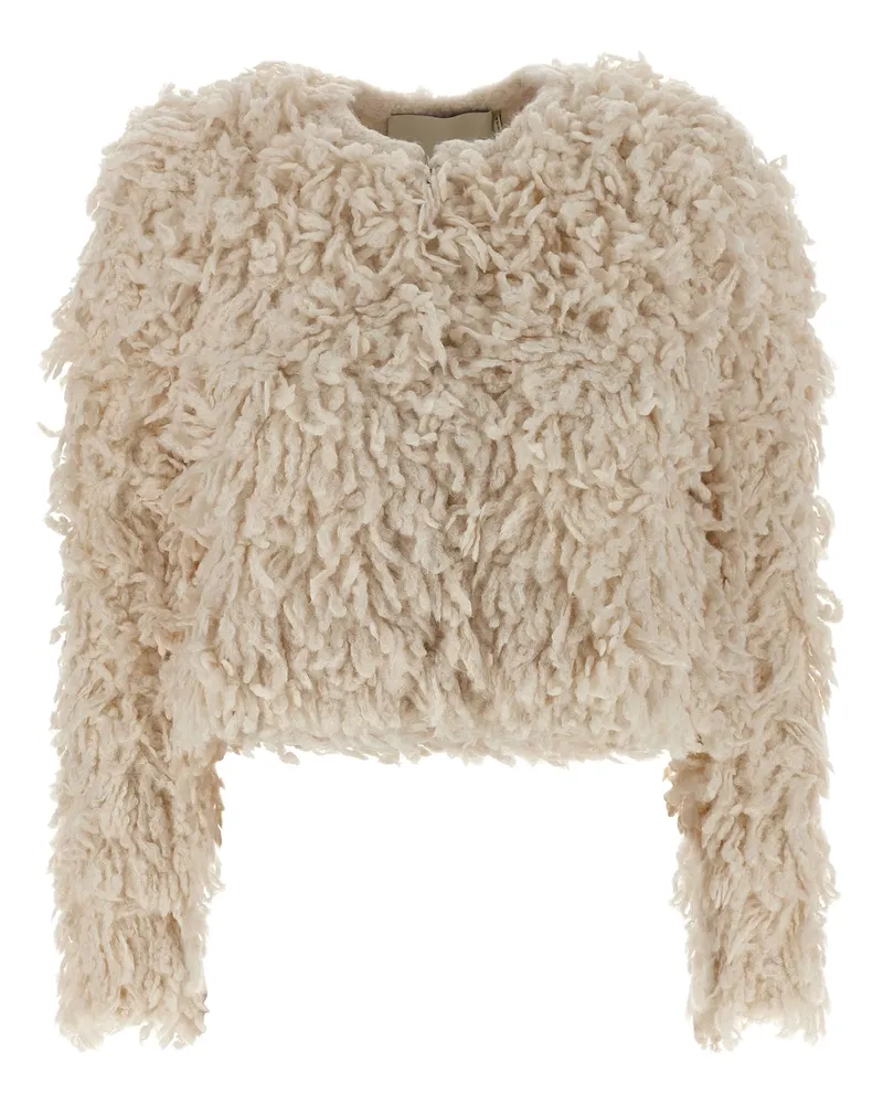 Isabel Marant Fedra' Strickjacke Beige