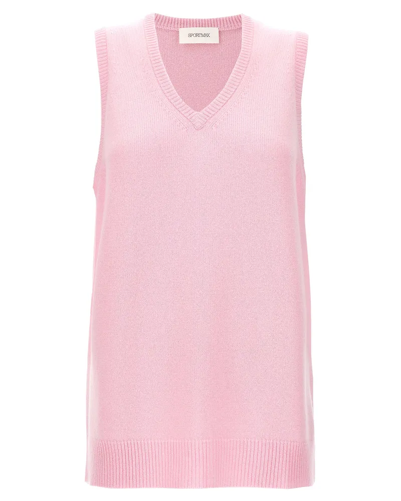 SPORTMAX Gimmy' Weste Pink