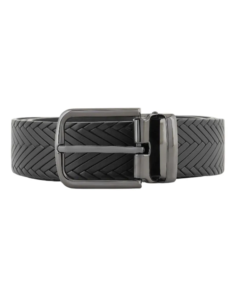 Emporio Armani Gürtel schwarz Black