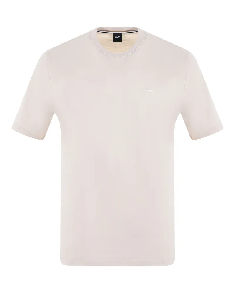 HUGO BOSS Baumwoll -T -Shirt Beige