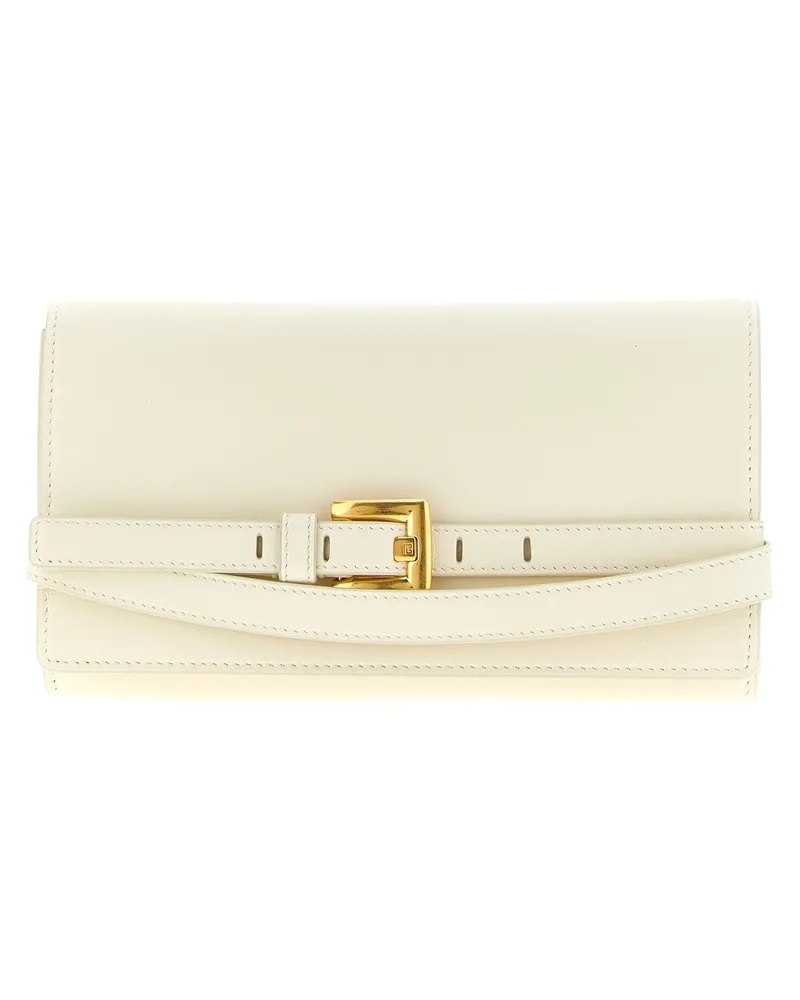 Balmain Shuffle' Wallet an der Kette White