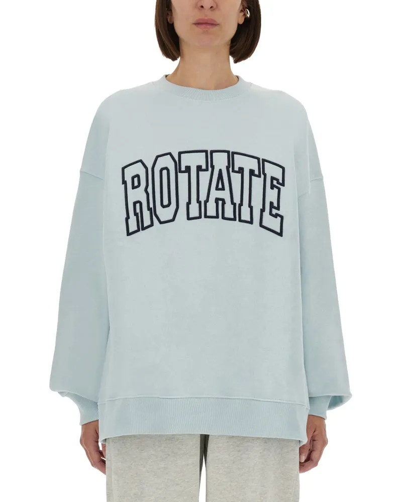 ROTATE Birger Christensen Drehen Sie Birger Christensen Sweatshirt mit Logo Baby