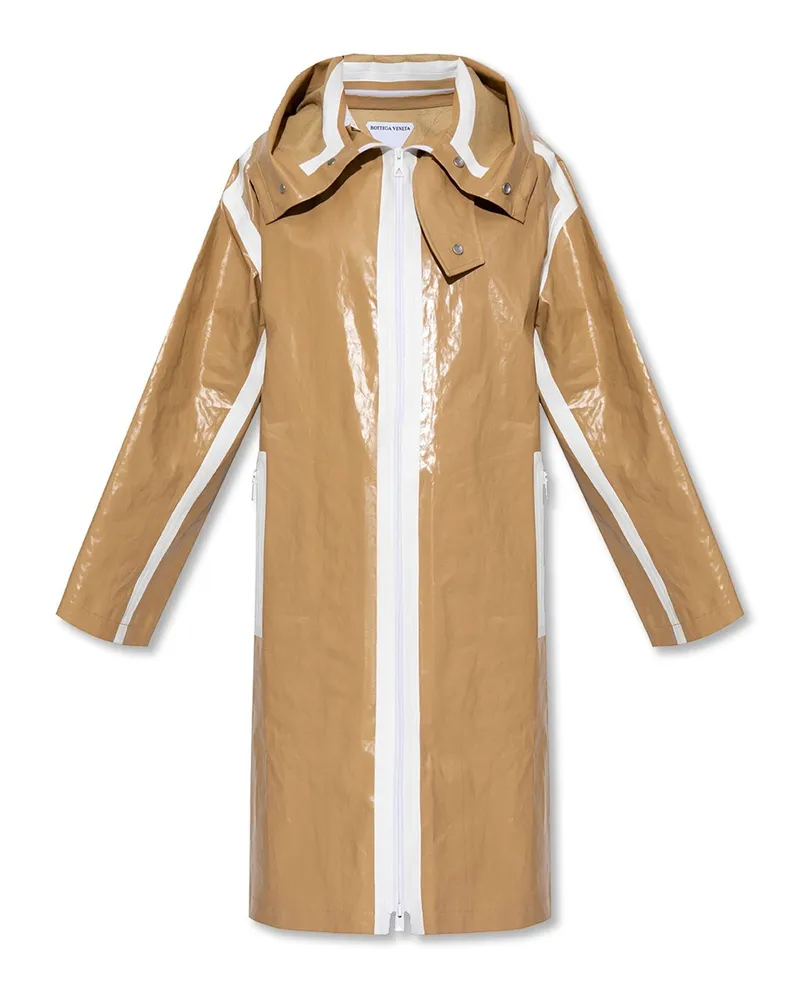 Bottega Veneta Wasserdichter Mantel von Braun