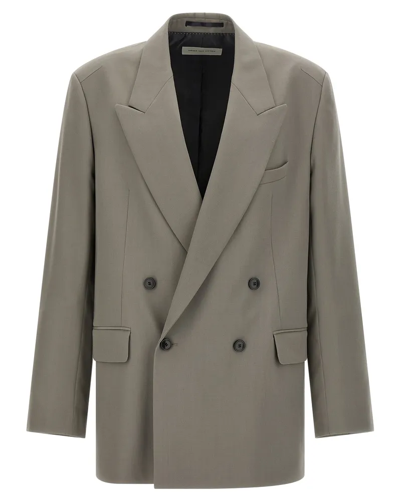 Dries van Noten Dries Van Note 'Bischof' Blazer Gray