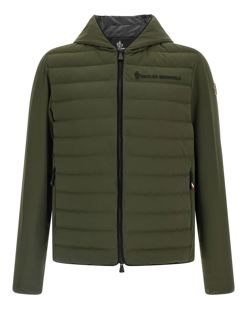 Moncler Silicon -Logojacke Green