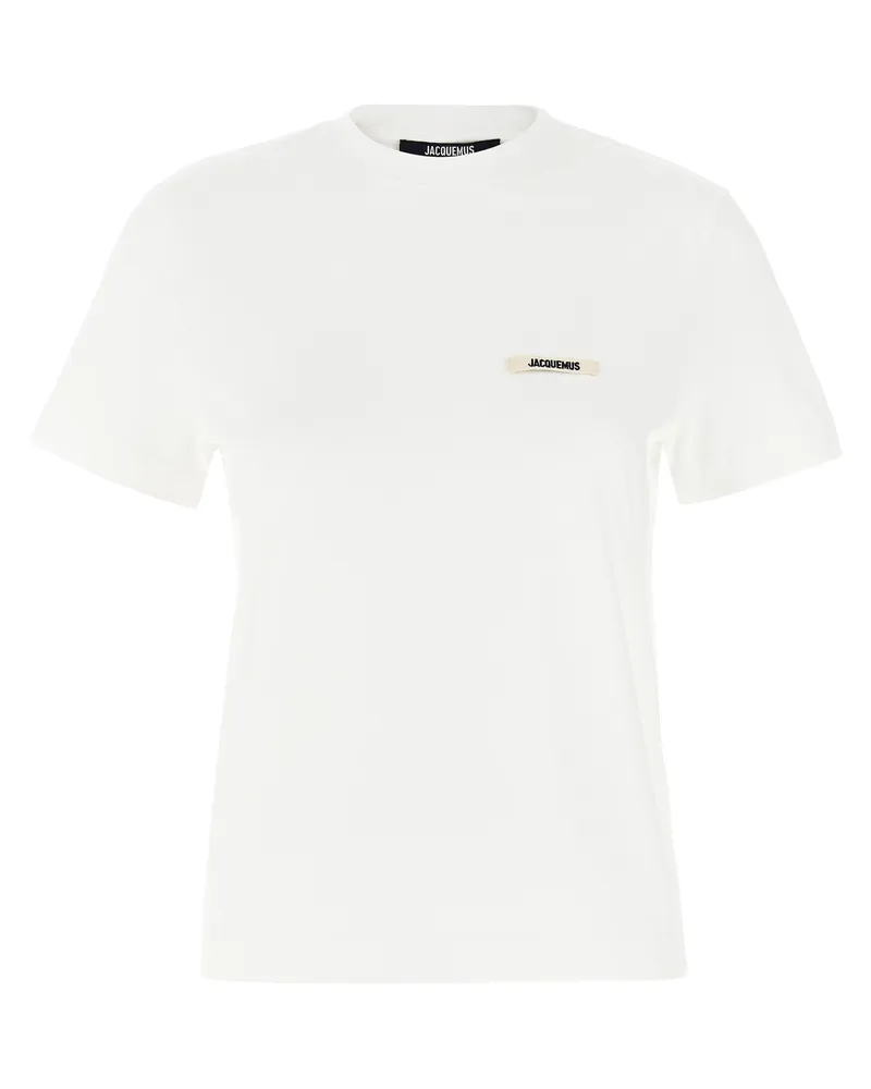 Jacquemus Le T Shirt Grain Grain Mc' T -Shirt White