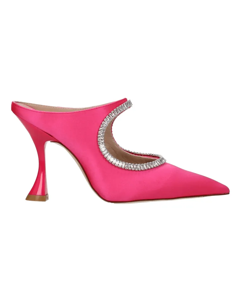 Stuart Weitzman Sandalen Frauen Satin Pink/Magenta -