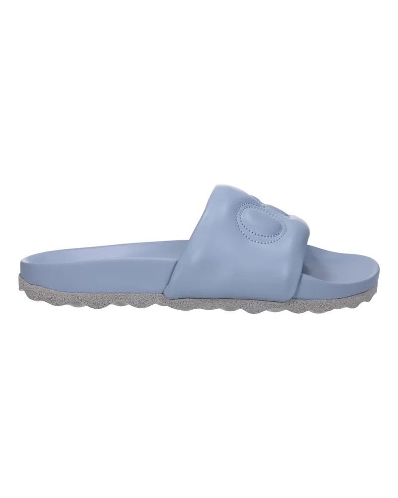 OFF-WHITE Männers Clogs und Pantoletten aus blauem Leder -