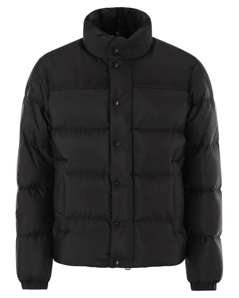 Moncler Virolais Short Down Jacke Black