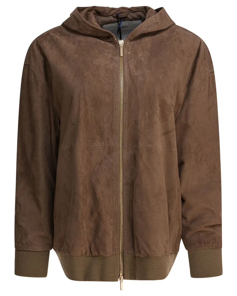 Max Mara Jacken und Mäntel Brown