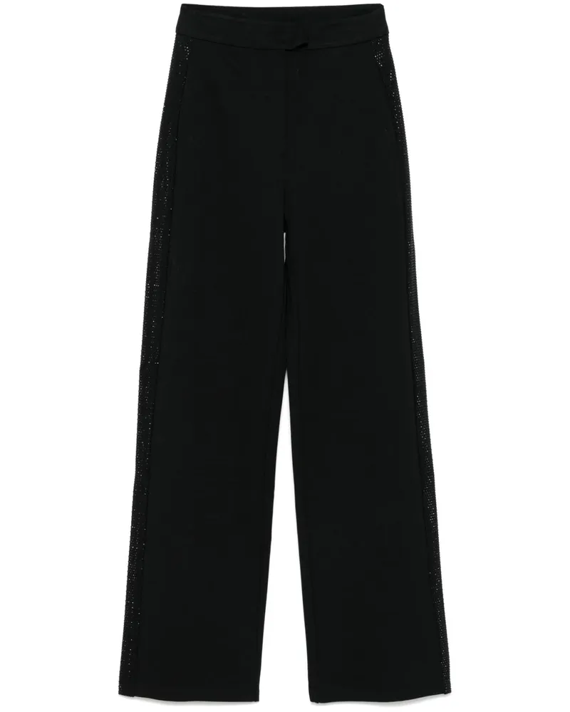 Emporio Armani Wide Bein Hosen Black