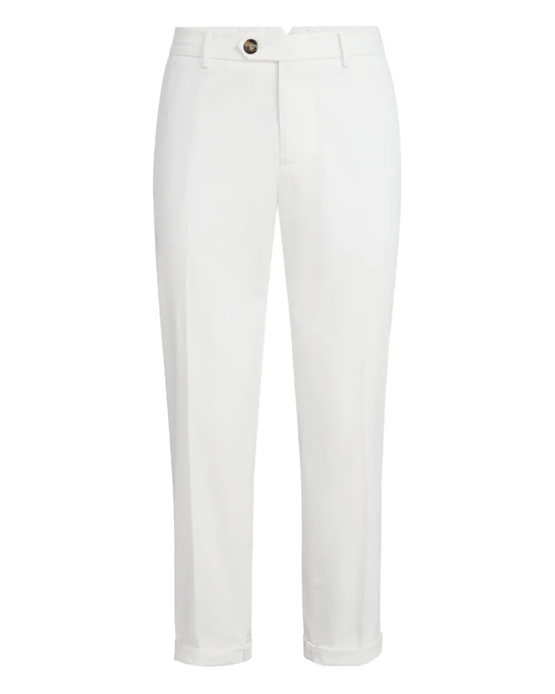 Brunello Cucinelli Baumwollhose White