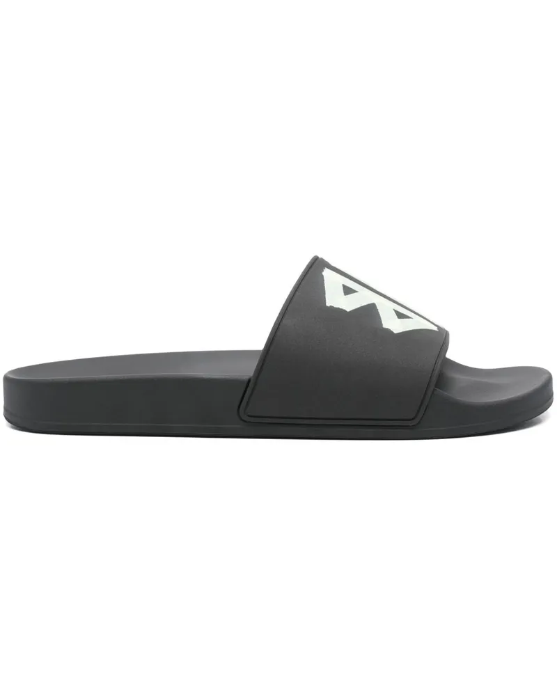 Balenciaga Logo -Pool -Rutschen Black