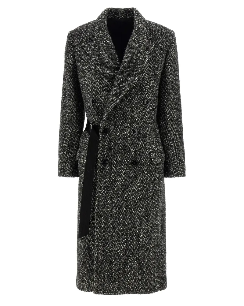 Isabel Marant Ebyane' Mantel Black