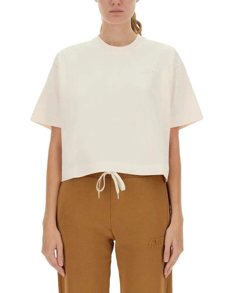 AUTRY T -Shirt mit passendem Logo White