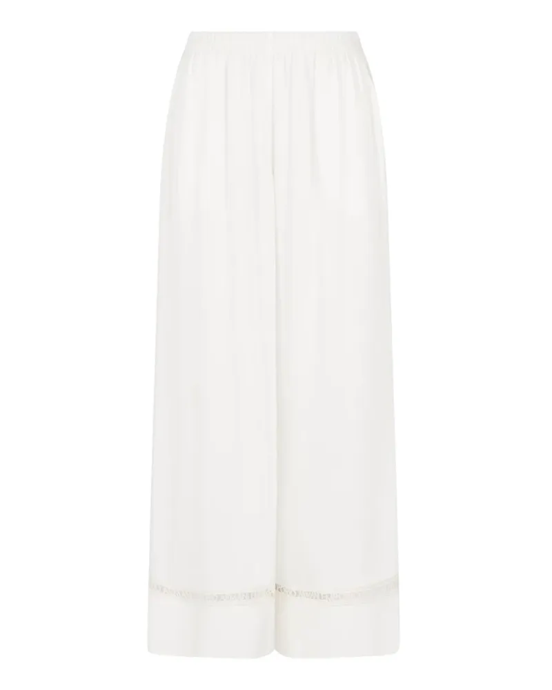 Emporio Armani Hosen weiß White