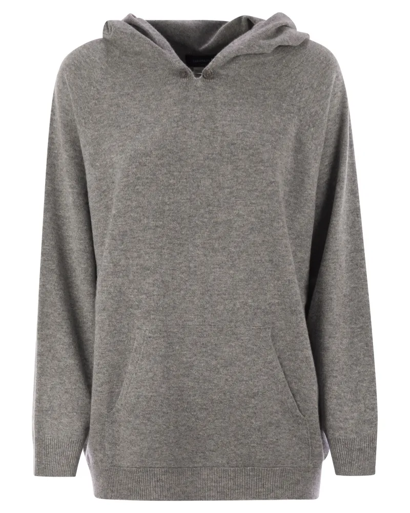 Fabiana Filippi Platinum Hoodie Grey