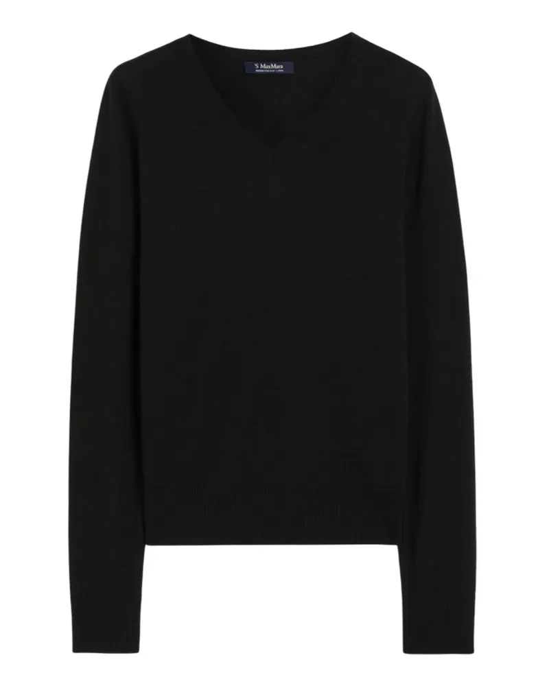 Max Mara Pullover schwarz Black