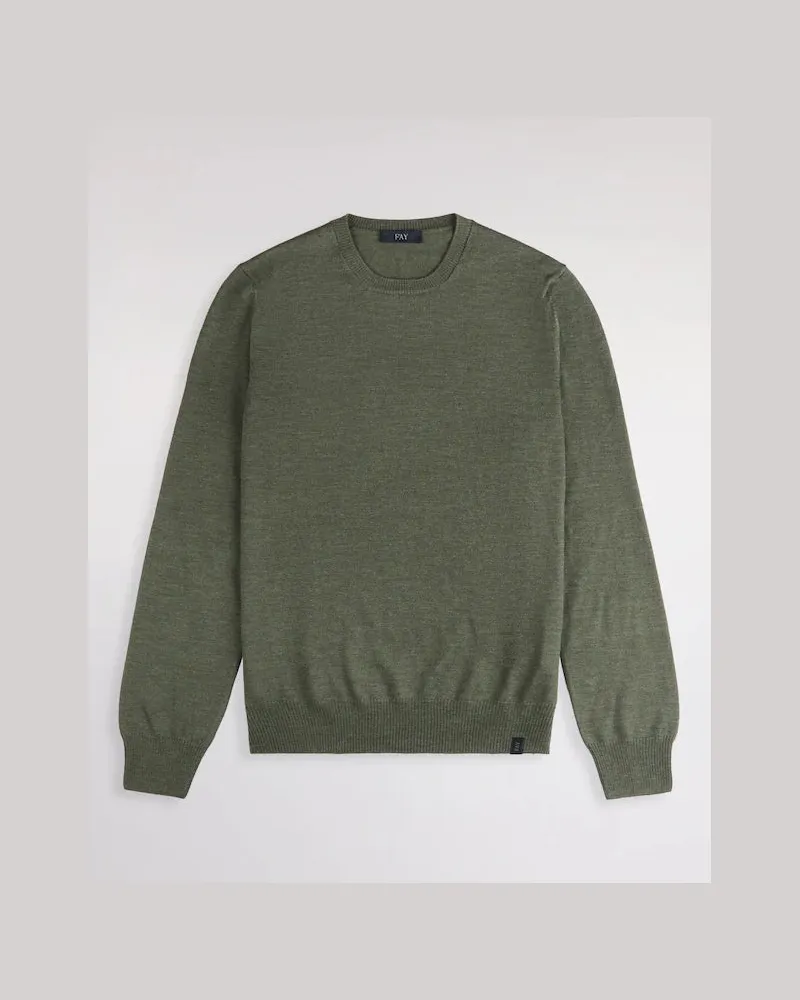Fay Wollpullover Green