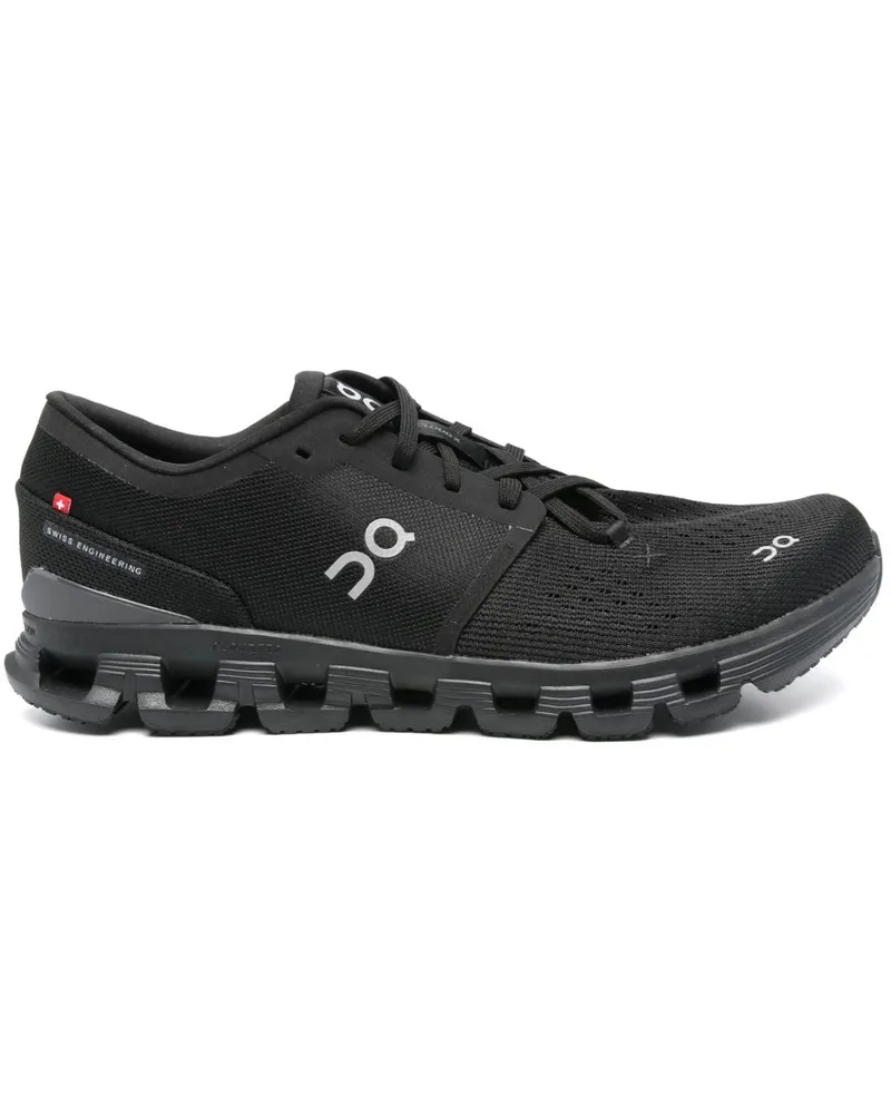 ON Auf Cloud x 4 Turnschuhen Black