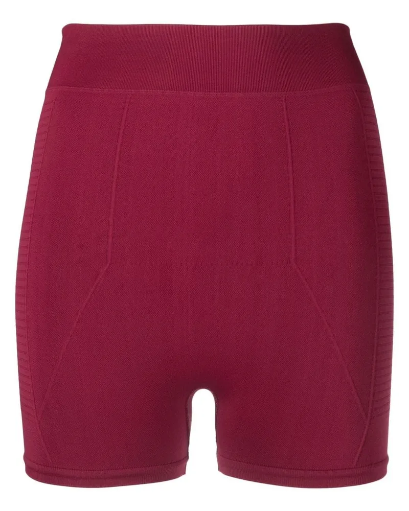 Rick Owens strickte Shorts Fuchsia