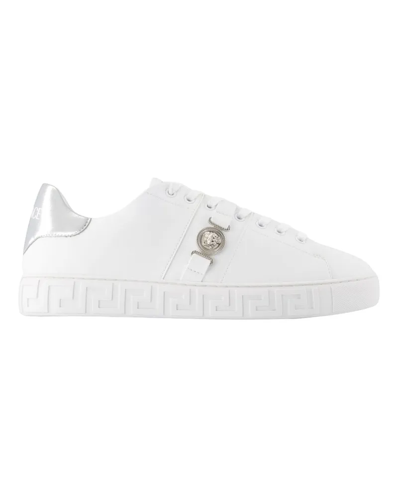 Versace Freebio HF Sneakers  Canvas White White