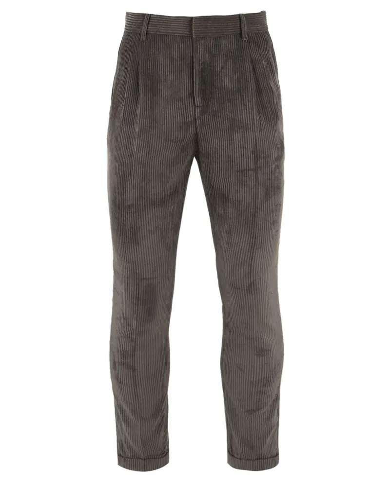 Daniele Alessandrini Hosen grau Grey