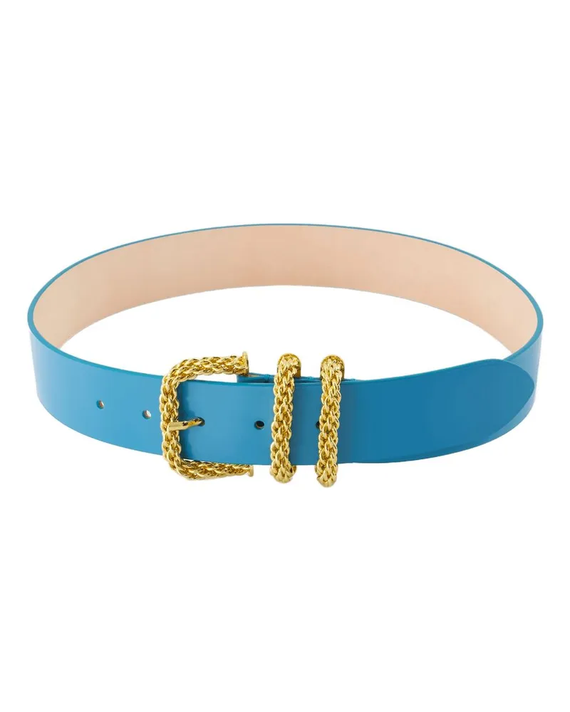 by FAR Gürtel bei weitem Lederblau Blue