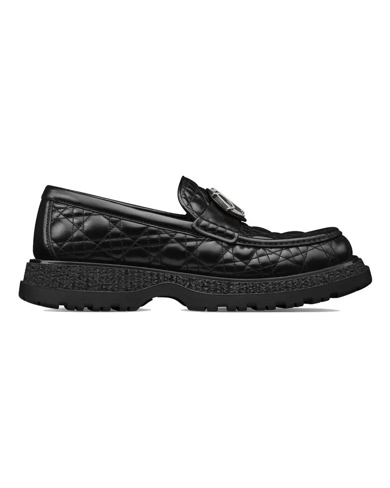 Dior Büffel -Mokassins Schwarz