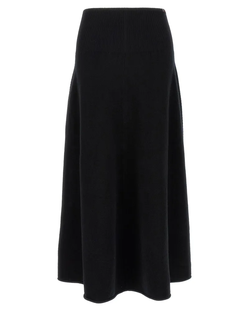 extreme cashmere Extremer Kaschmir 'N ° 388 Leichtigkeit' Rock Black