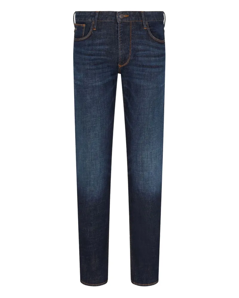 Emporio Armani Denim Cotton Jeans Blue