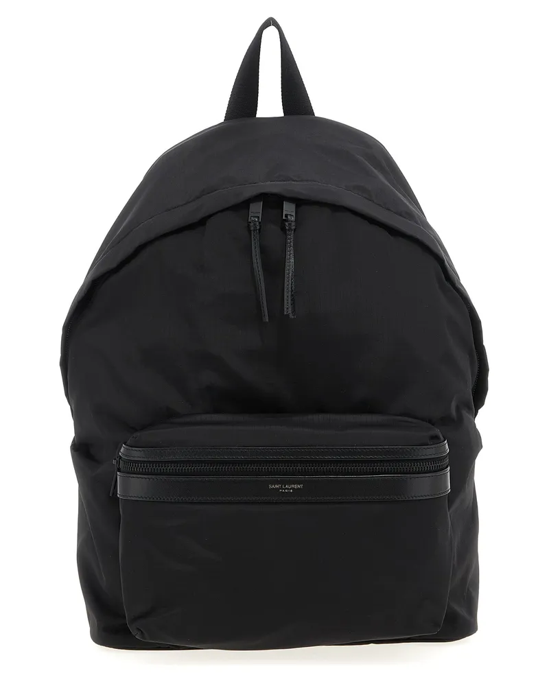 Saint Laurent City“ Rucksack Black